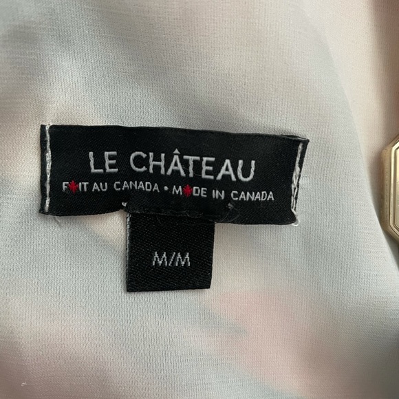 Le Chateau Chiffon Sleeveless Wrap Dress Medium - Picture 11 of 15